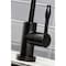 Kingston Brass KS6190NKL Nustudio Sgl-Handle Cold Water Filtration Faucet, Matte Blk KS6190NKL - alternate 3